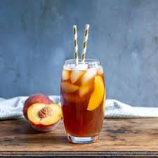 Peach iced tea